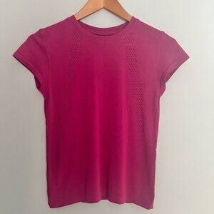 Lululemon Short Sleeve Shirt Regal Plum Size 2